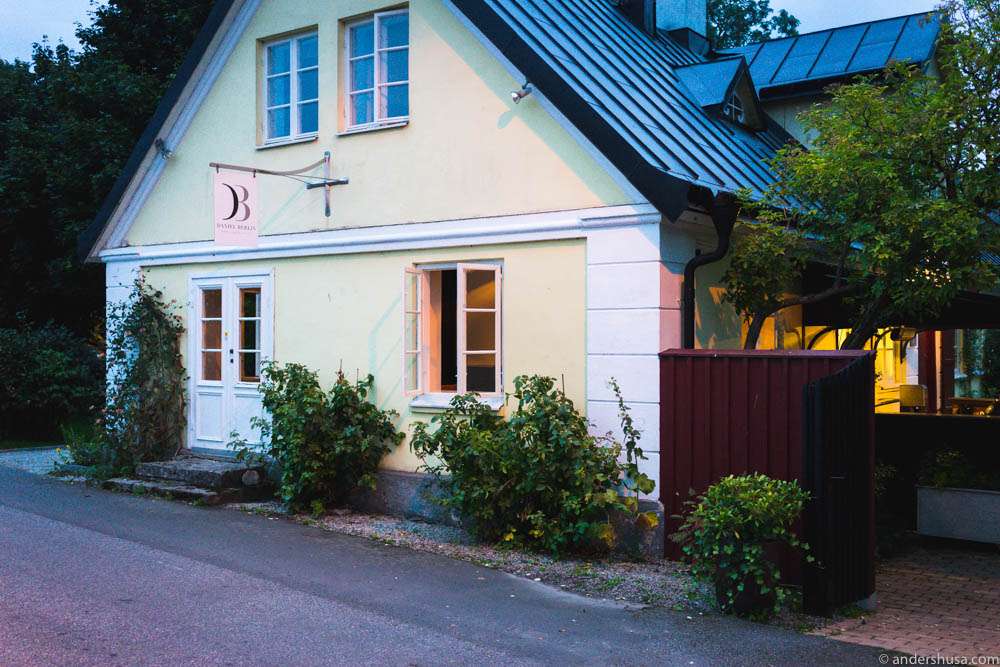 Daniel Berlin Krog in Skåne-Tranås