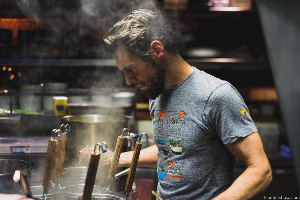 Hrímnir Ramen chef David Quist