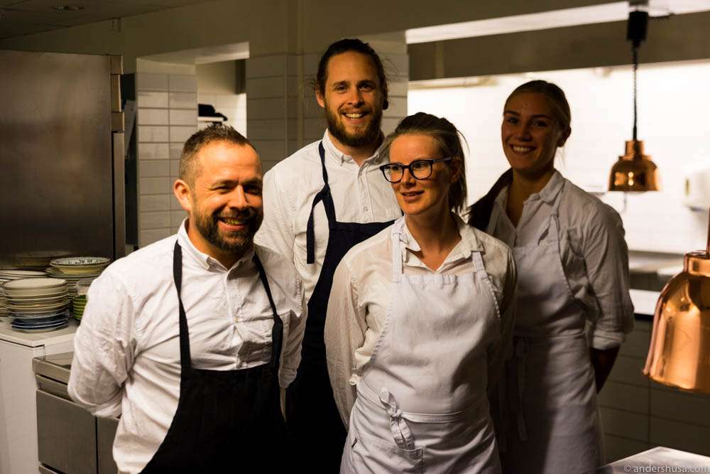 Team Bryggerikrogen. Erik and Veronica in the front