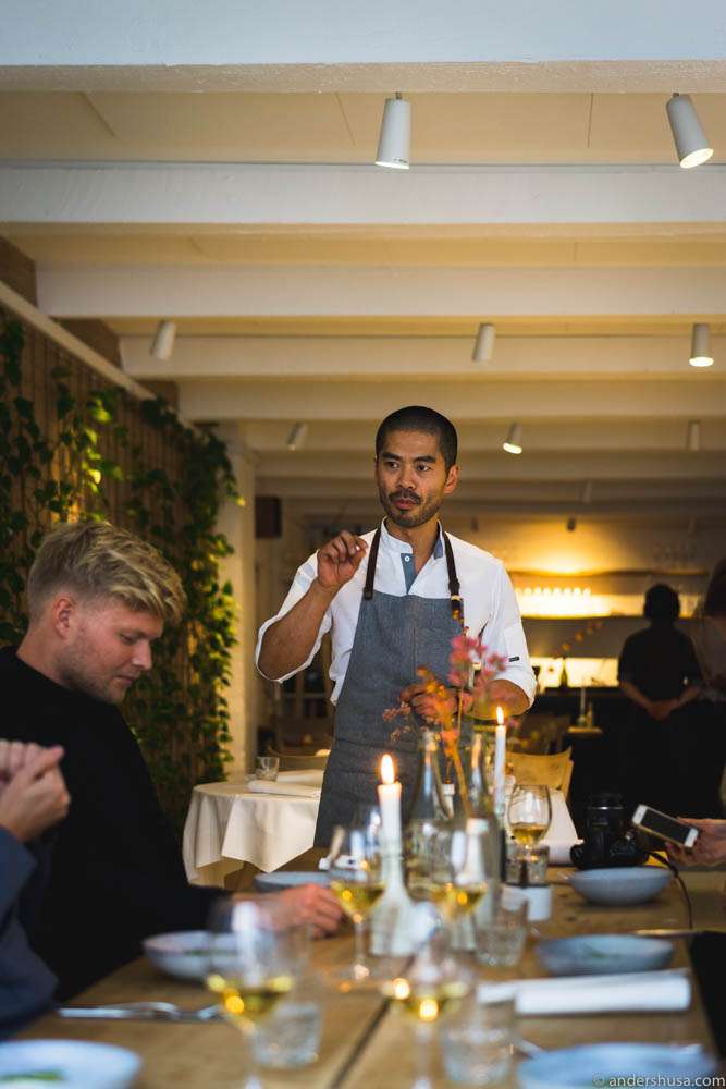 Creative head chef Nicolas Jørgensen
