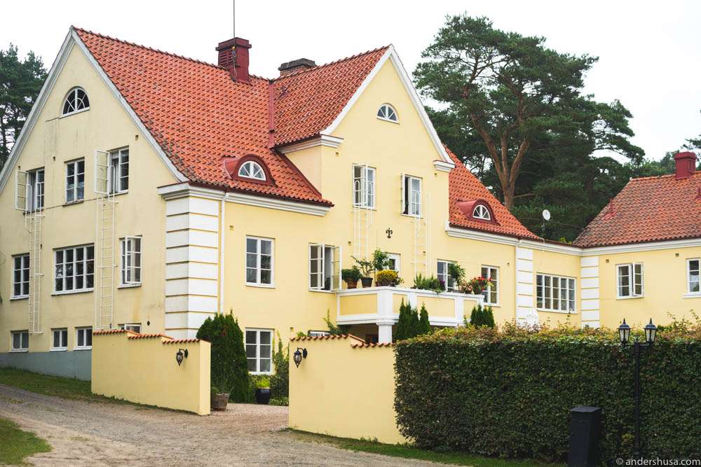 The beautiful Talldungen Gårdshotell