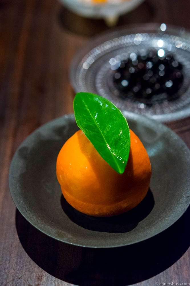 Orange buttermilk creamsicle