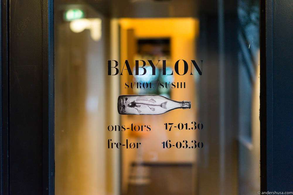 Babylon Surøl og Sushi