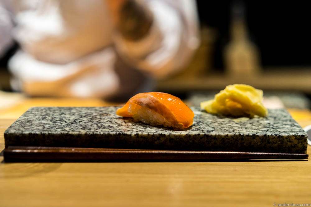 Mountain trout & shoyu