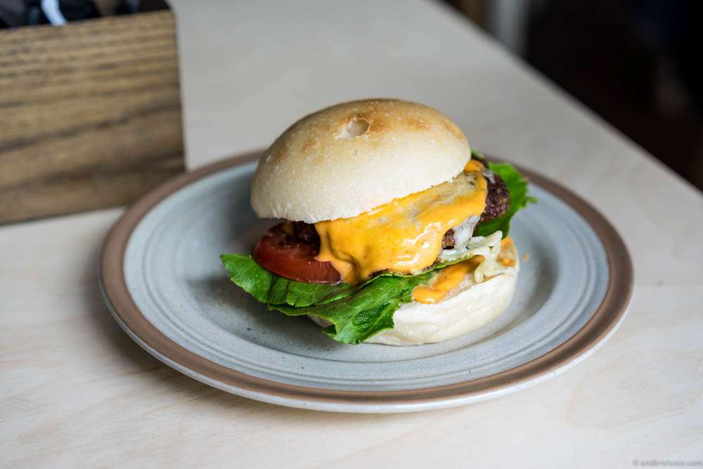 Smalhansburger at Smalhans – NOK 155