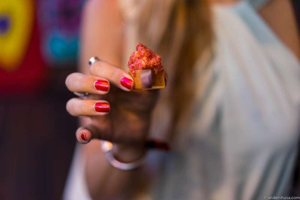 The prettiest tartar you ever saw?