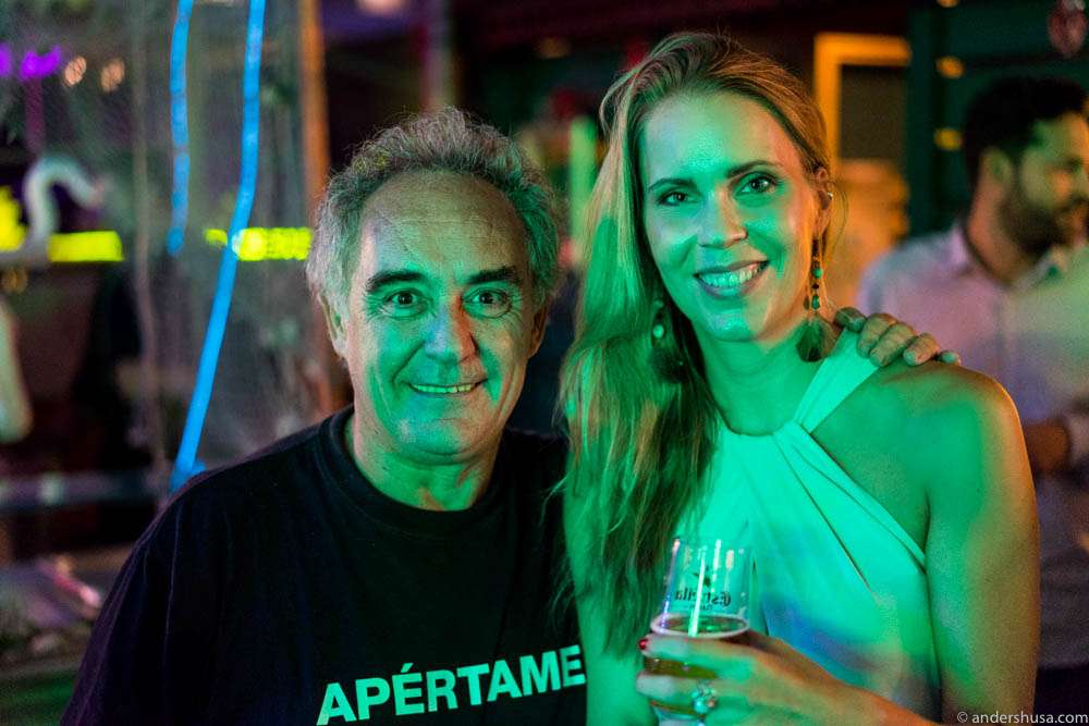 Ferran Adrià and Hedda