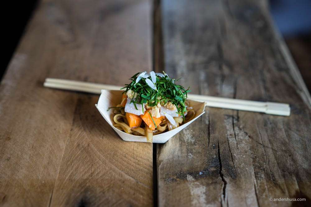 Asian herring salad from Tunco