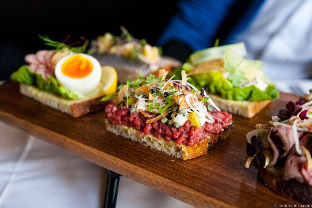 Theatercafeen Open Faced Sandwiches Smorrebrod Oslo Norway Ole Martin   Theatercafeen Open Faced Sandwiches Smorrebrod Oslo Norway Ole Martin Alfsen Restaurant Review Food Foodie Eat Eating Best Tips Recommendation Guide Travel 2017 11 