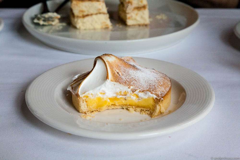 The lemon & meringue tart