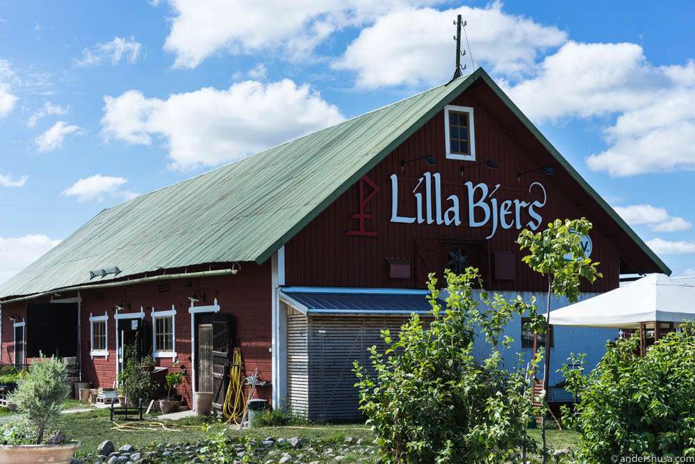 Lilla Bjers farm shop and greenhouse restaurant