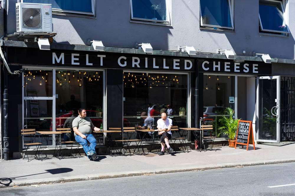 Melt Grilled Cheese at St. Hanshaugen