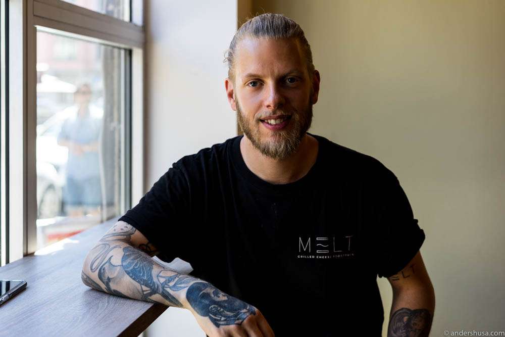Executive chef Kim Asserson