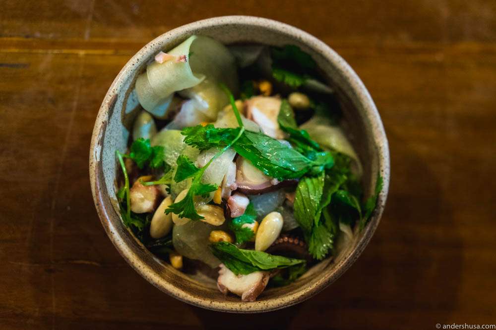 Octopus aguachile