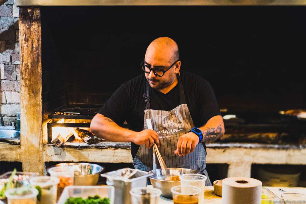 Head chef at Mur Mur – Diego Hernandez Baquedano