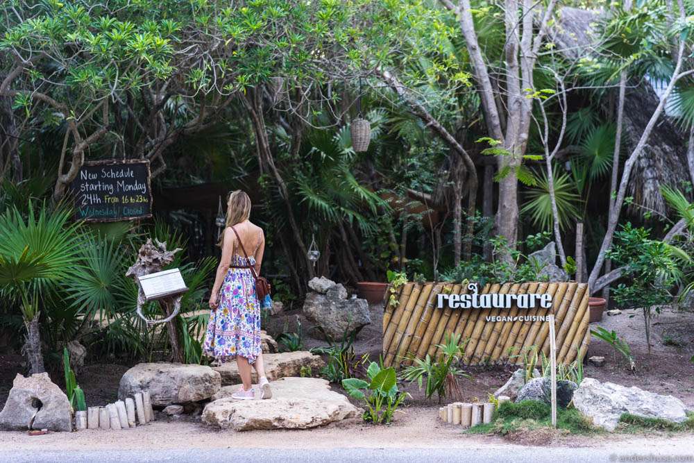 Restaurare Vegan Cuisine in Tulum