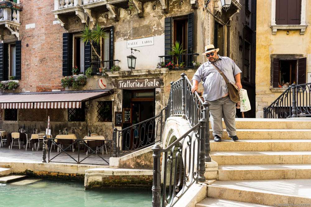 Life on the San Polo island is more slow-paced