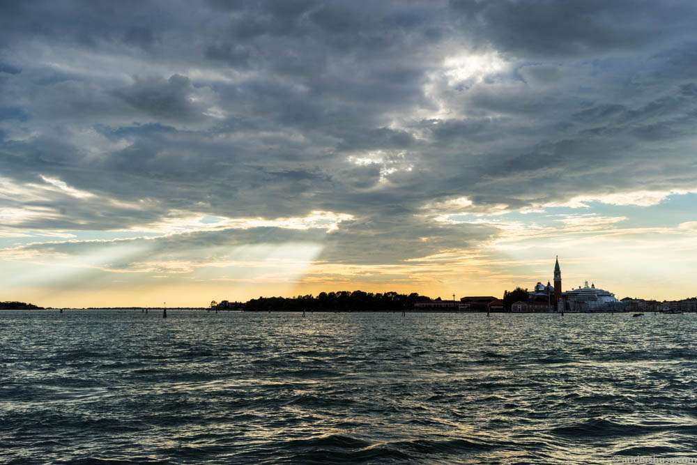 Sunset in Venice