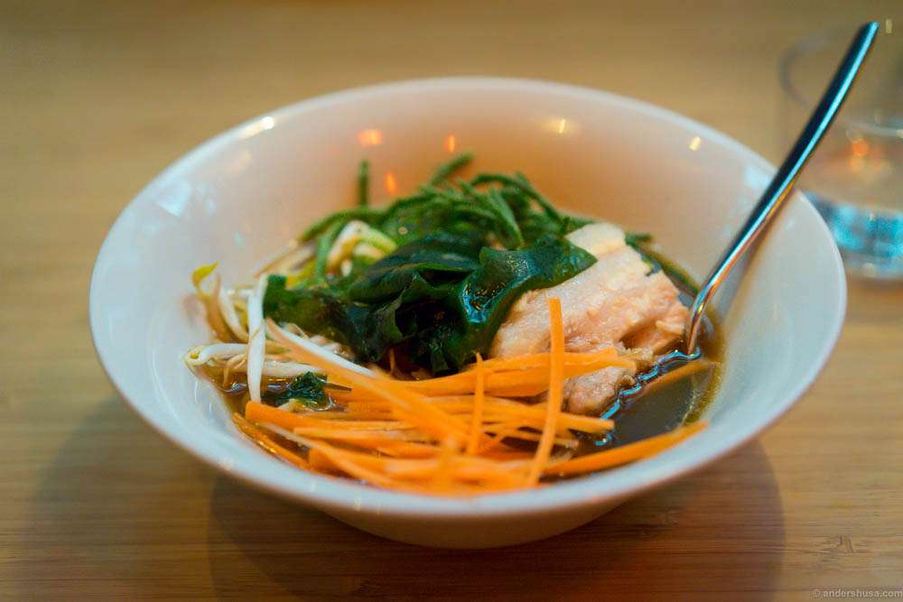 Ramen for lunch at Hitchhiker