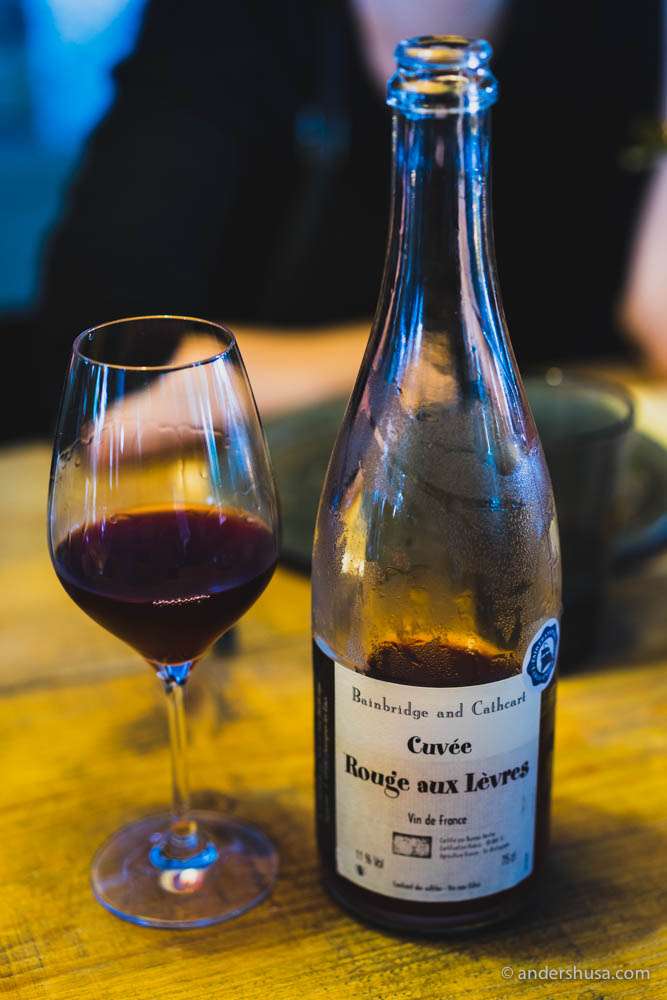 Bainbridge and Cathcart, Cuvée Rouge aux Lèvres, Vin de France