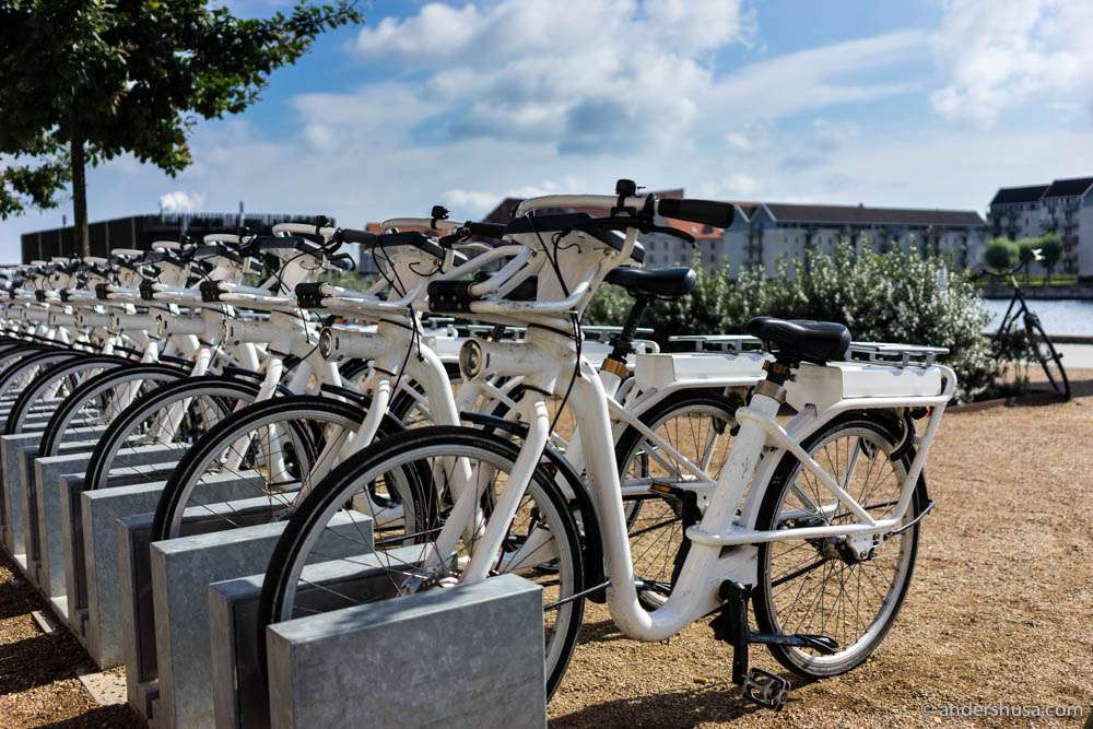 Copenhagen city bikes – Bycyklen