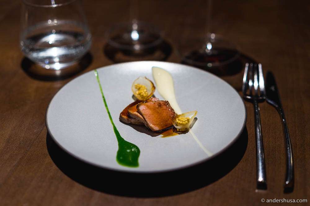 Veal tongue, onions & parsley