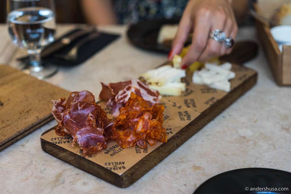 Local ham and cheese