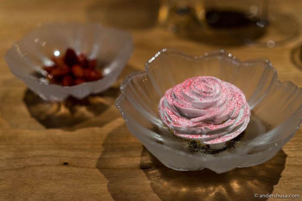 Hot and cold dessert