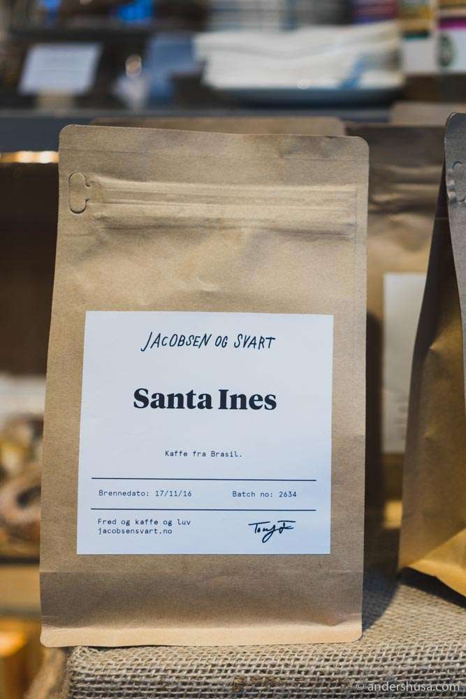 Buy coffee beans to brew at home.