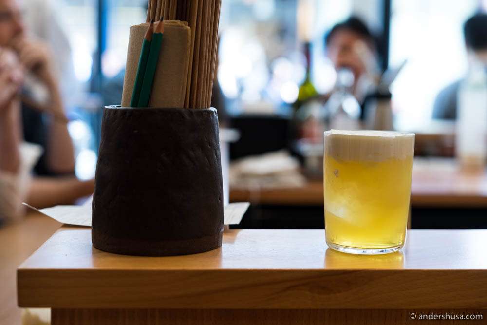 Milk foam oolong tea (cold) – baozhong
