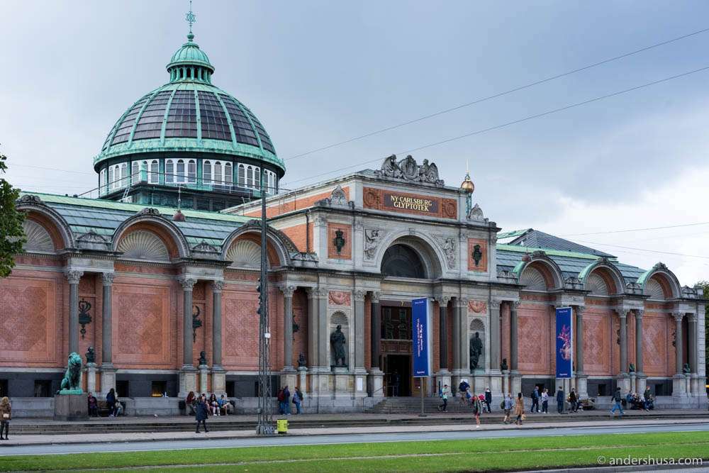 Glyptoteket Sculpture Art Musem in Copenhagen