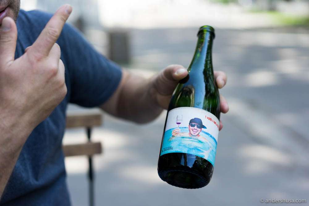 This wine is all about the good times