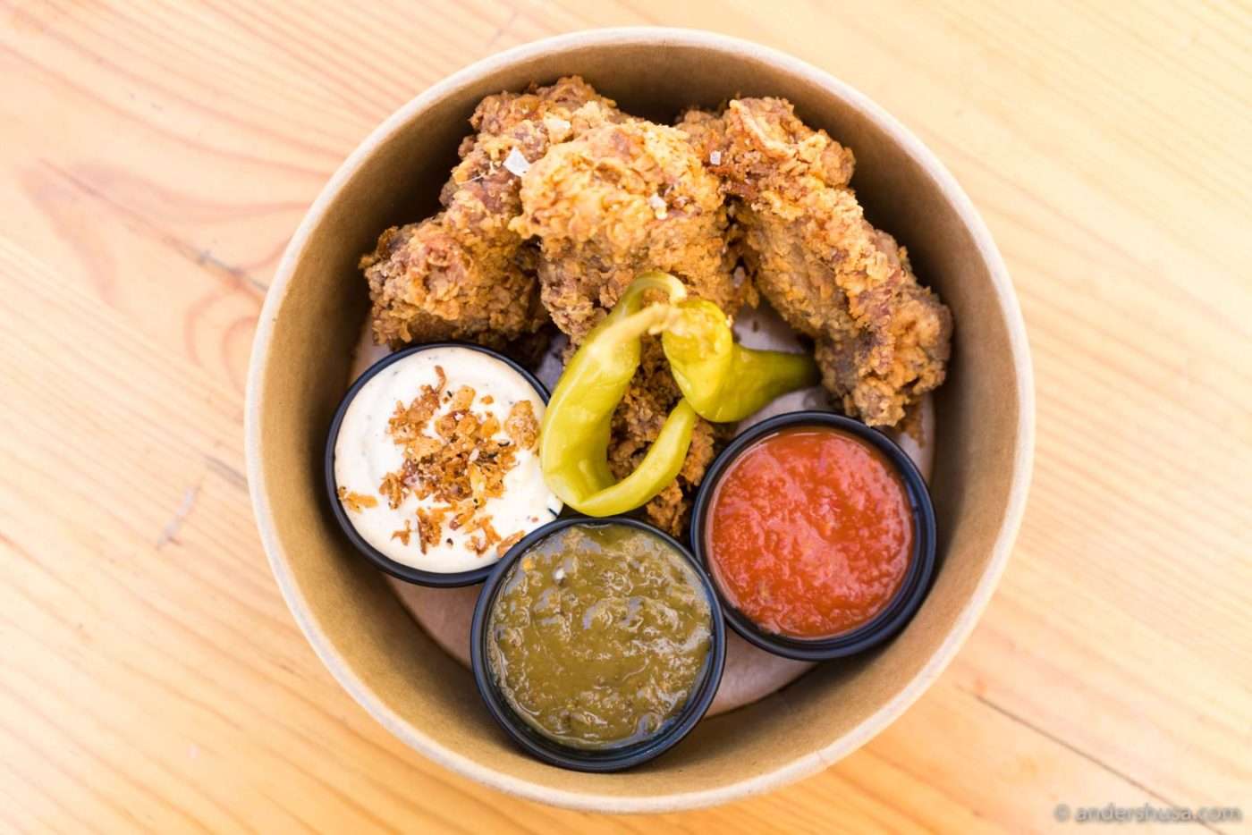 flychickenprindsenhagepopuprestaurantreviewoslonorwaysandwich