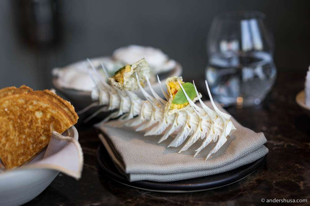 Trio appetizers