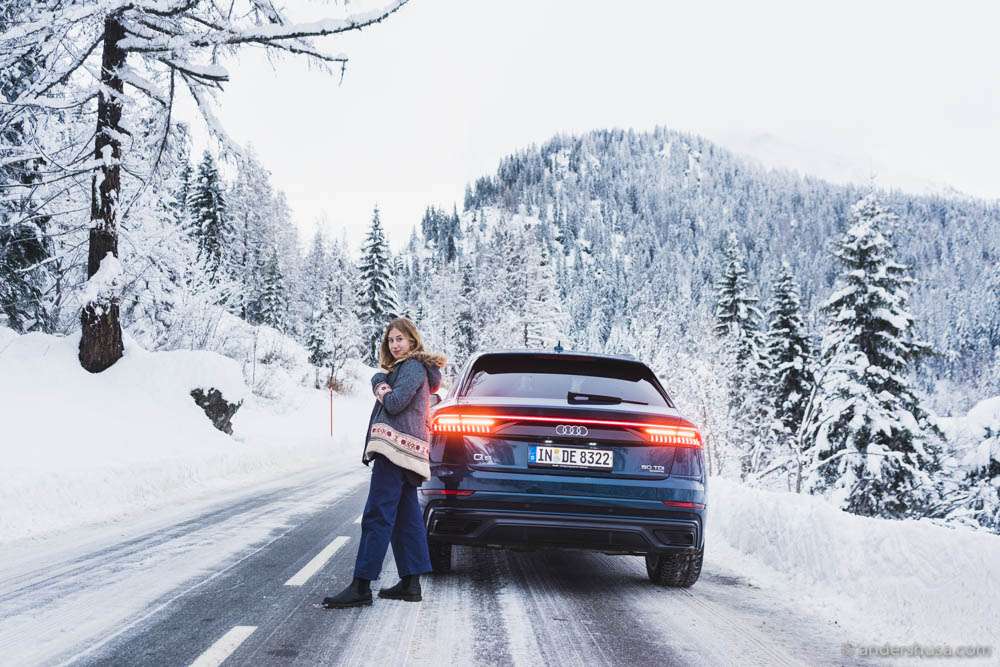 Saying goodbye to Kaitlin as she continued her trip to Grindelwald in Switzerland