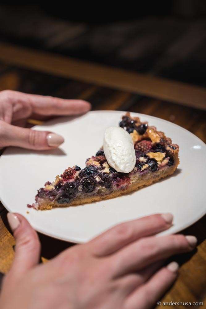 Berry tart