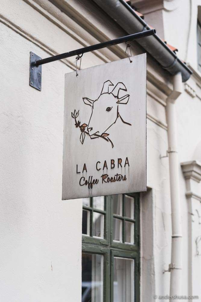 La Cabra sells their light-roasted coffee beans worldwide.
