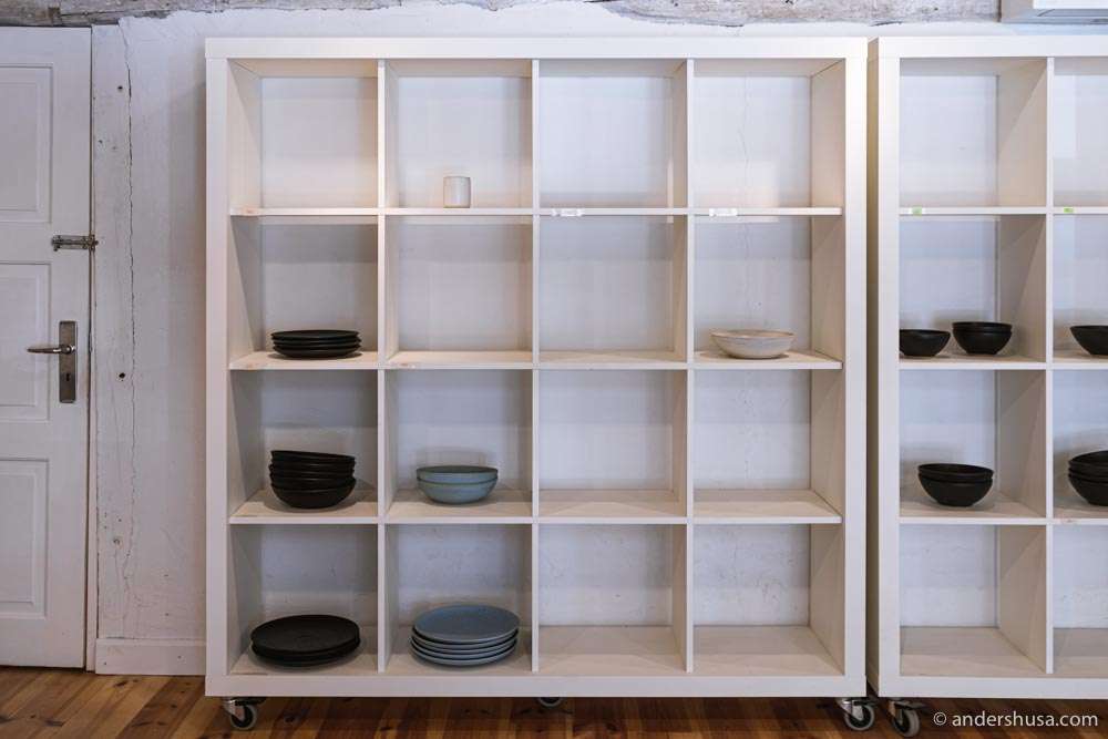 On Saturdays, the shop is open for a few hours – but with very limited ceramics available to purchase.