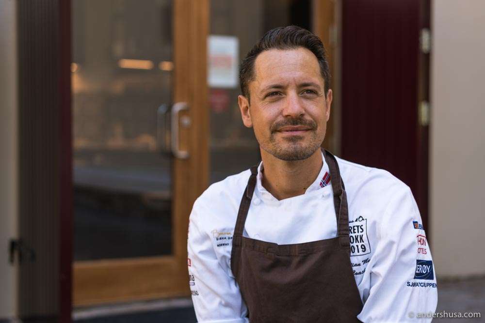 Chef Sebastian Myhre.