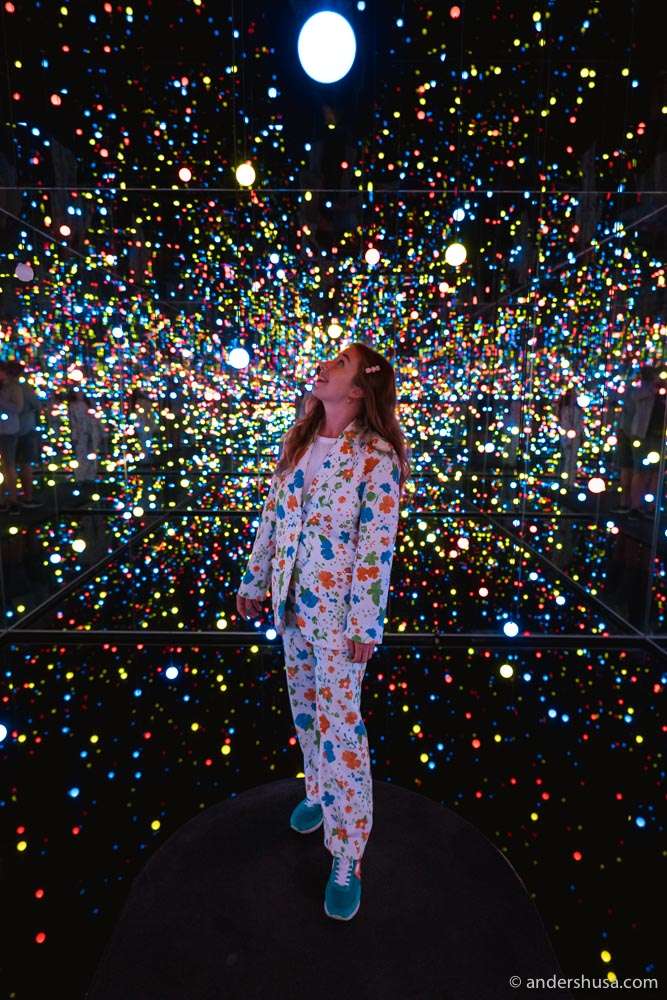 "Gleaming Lights of the Souls" by Yayoi Kusama.