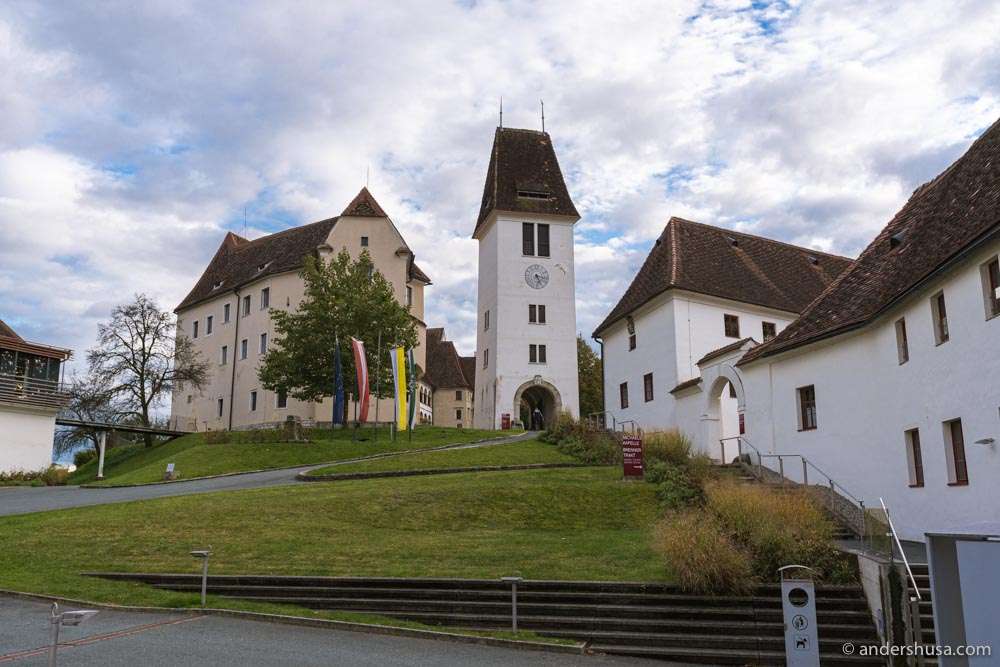 Hotel Schloss Seggau is located inside a historic castle that was built in the 12th century.