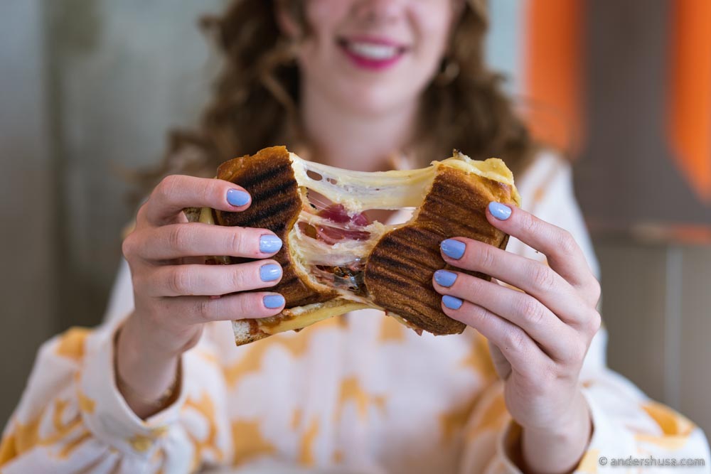 Kala's kimchi sando.