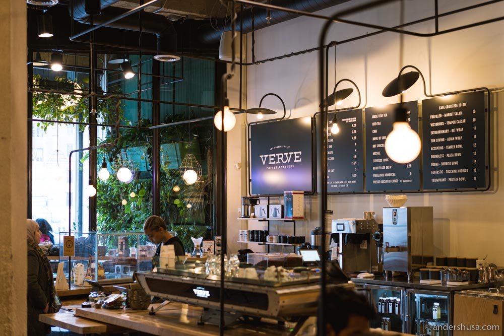 Verve Coffee Roasters is one of our favorite L.A. coffee chains.