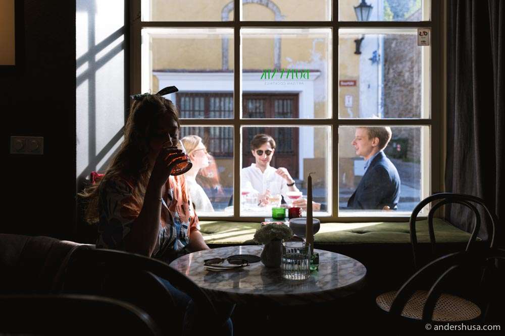 We loved the vintage vibe at Botaanik.