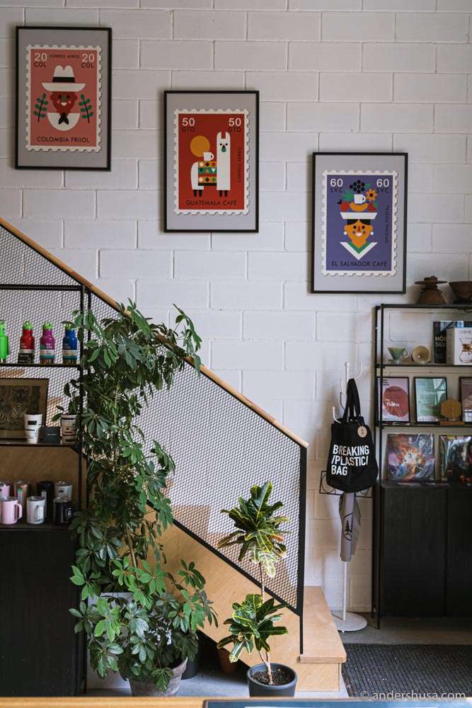 Drop by their shop for a coffee during their limited opening hours, Wednesday through Friday.
