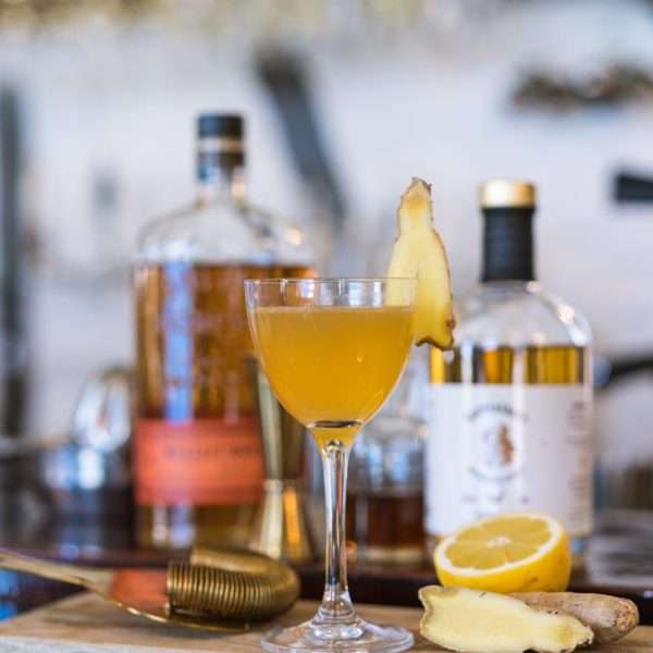 Skippersnaps Apple, Ginger & Maple Syrup Sour.