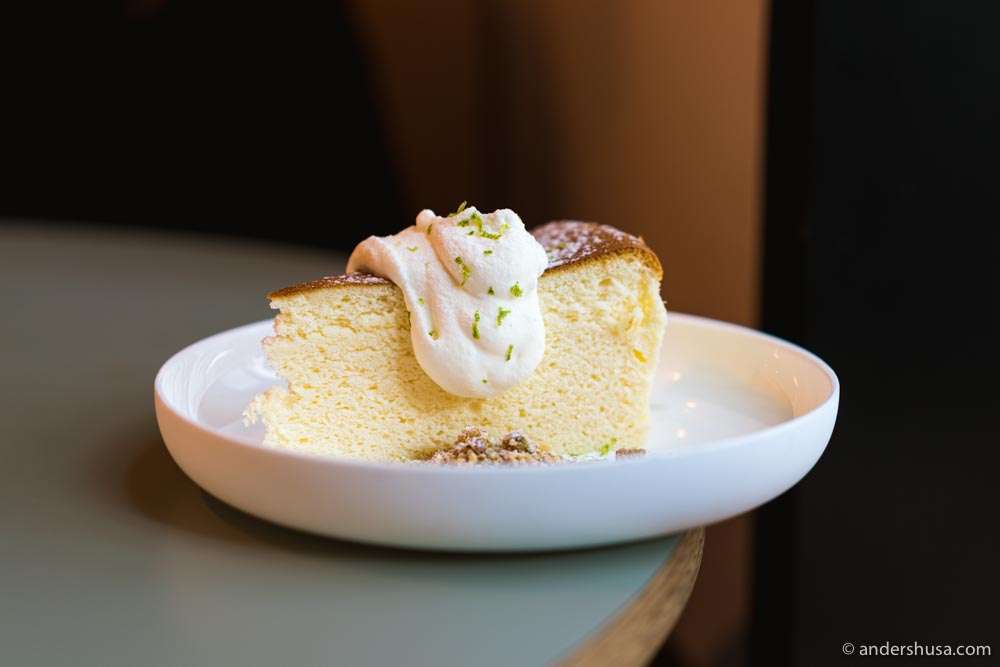 Japanese cotton cheesecake.