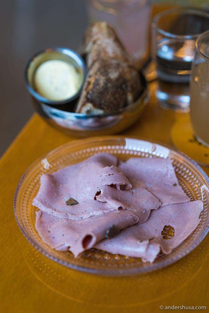 Fresh mortadella!
