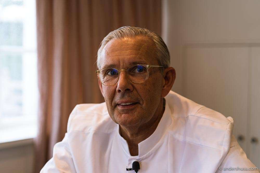 Chef Peter Goossens is the grandfather of Belgian fine dining.
