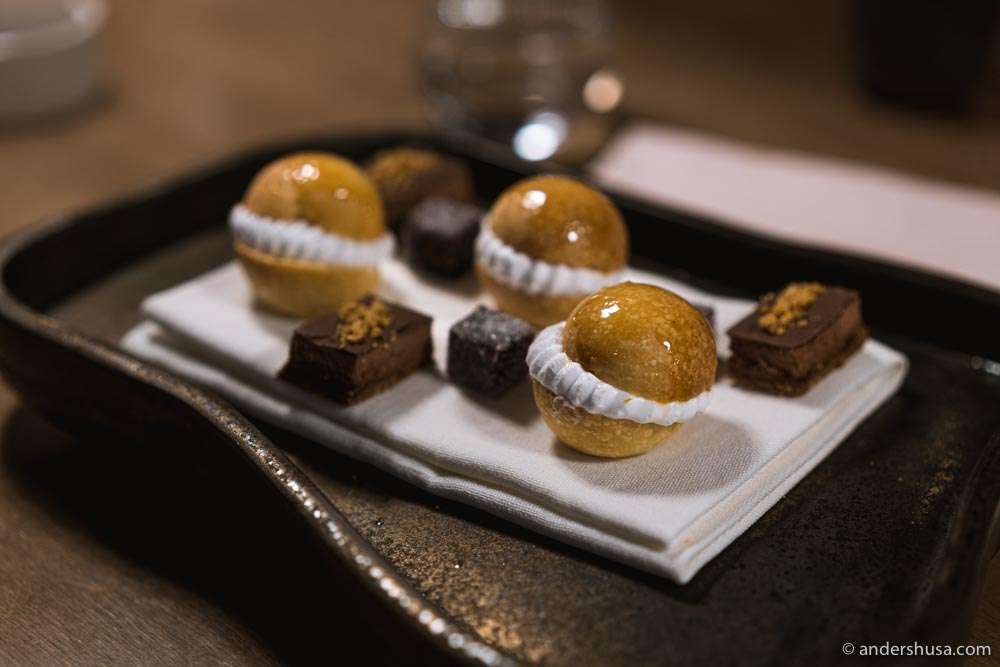 "Fastelavnsboller" and chocolate to finish.